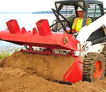 The EZ Spot UR Speed Bagger helps fill sandbags safely and efficiently.
