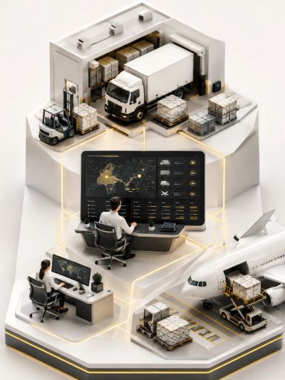 Trucking provider sharing pickup and delivery rates through InHive