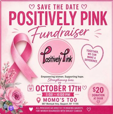 Save the date for a pink fundraiser supporting women with cancer.