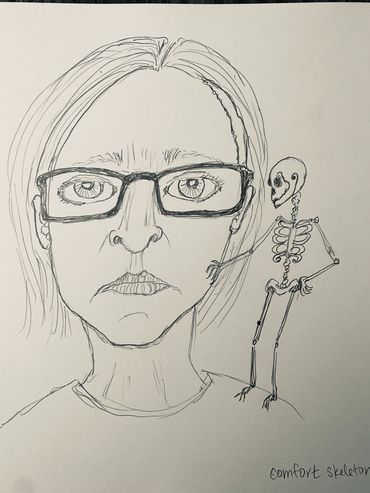 Day #17 - 04.08.2021
"Comfort Skeleton"