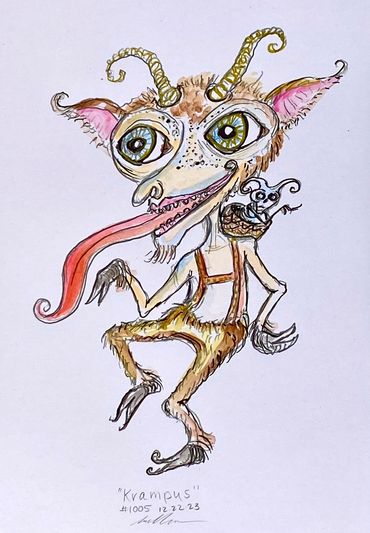 Day #1005 - 12.22.2023
Art of the day
3rd Annual Krampus Art - 2023