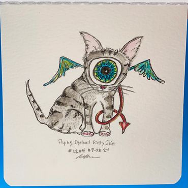 Day #1204 - 07.08.2024
art of the day
flying eyeball kitty suit