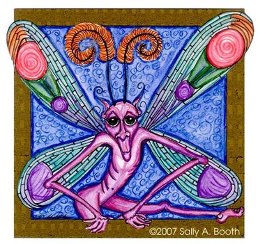 "Dragonfly Guy"
01.2007 - 6 x 6