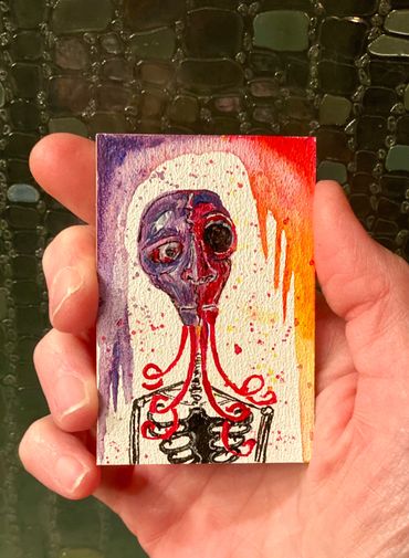 Day #707 - 02.27.2023
little art of the day
3 x 2 mini panel