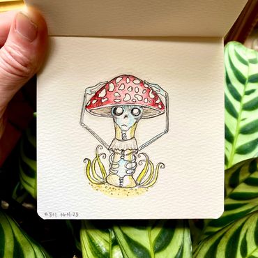 Day #801 - 06.01.2023
little art of the day
mushroom skelly