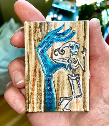 Day #909 - 09.17.2023
little art of the day
3 x 2 canvas