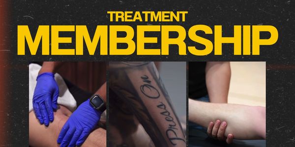 Images showing different therapy treatments under 'Treatment Membership'.