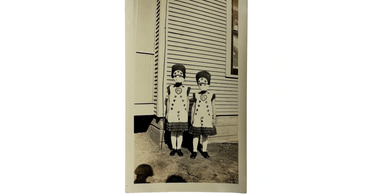 antique masked photo