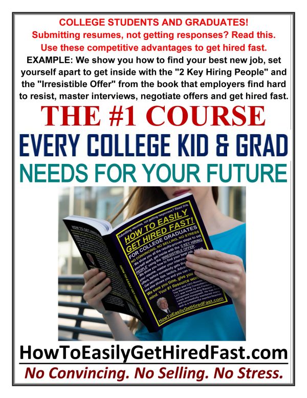 Course to help college students get hired fast with proven strategies.