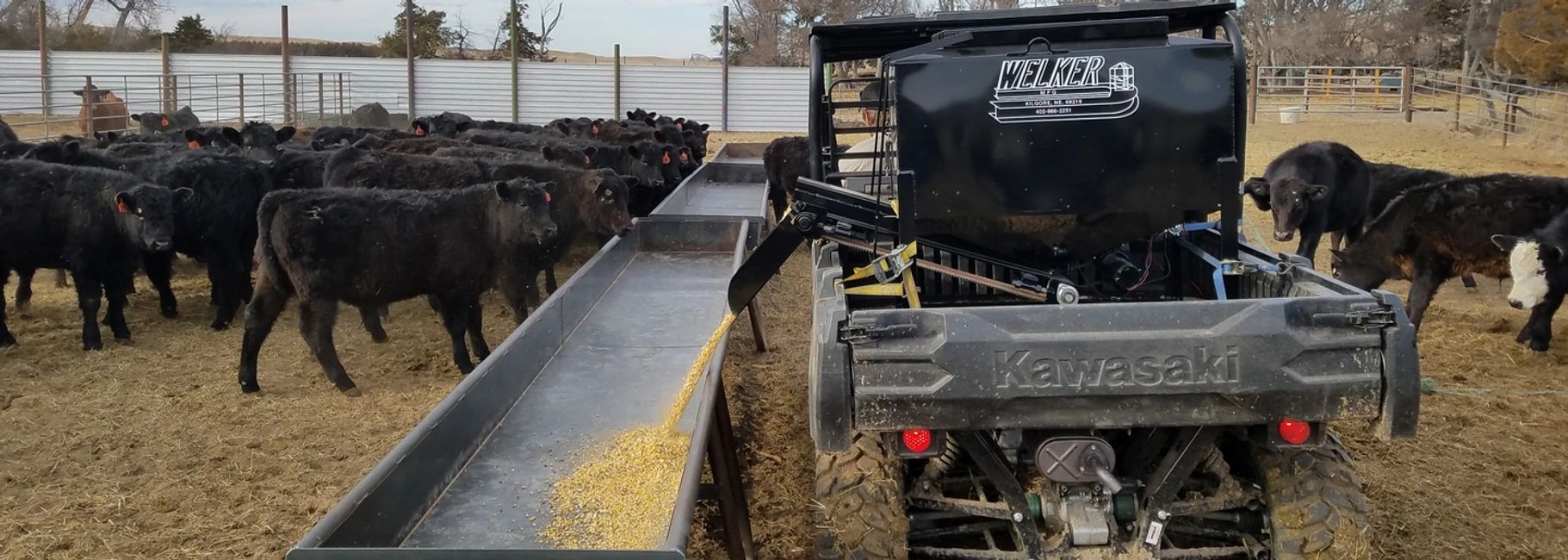 Welder Manufacturing Cake Feeder, ATV/UTV Feeder Welder