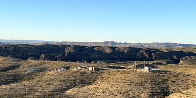 Aerial view of Fossil Knob Ridge