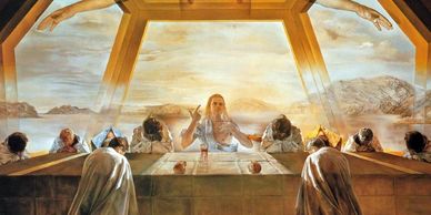 The Sacrament of the Last Supper - Salvador Dali (1955) 