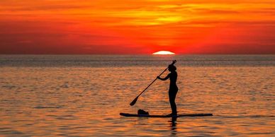 standup paddle boards, paddle boards, sup rental, beach, water, siesta key, sarasota, florida