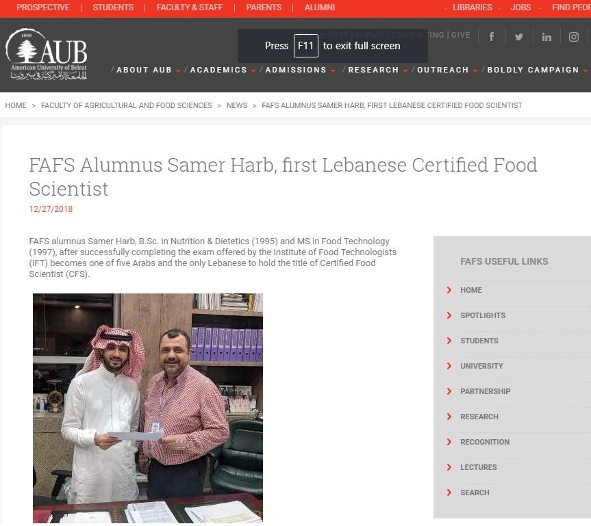 American University of Beirut