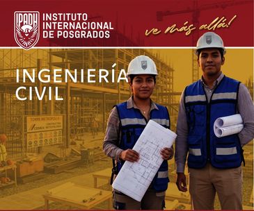 Two civil engineering students holding blueprints at a construction site.