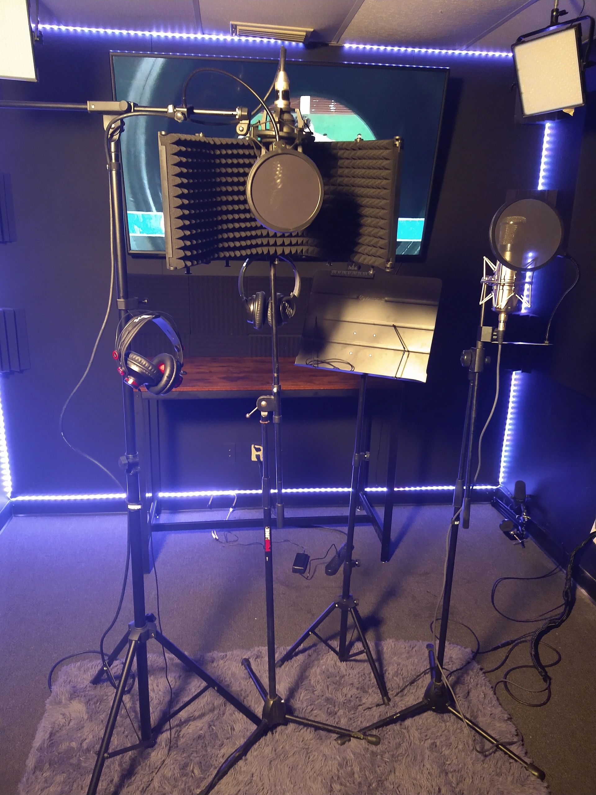 Recording Booth @ Polar Hitz Studios 