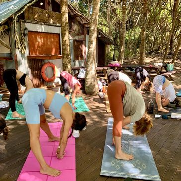 silent yoga retreat Port Douglas tropical North Queensland wellness holiday