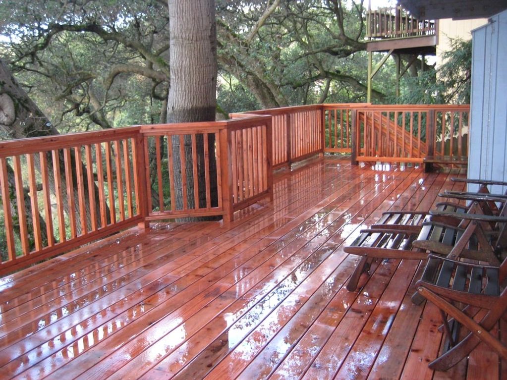 Redwood Deck & Rail Replacement