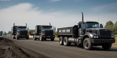 Offers delivery and hauling of aggregate, dirt, and asphalt with efficient, reliable transport.