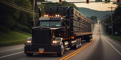 Hauls equipment and materials with heavy haul services for oversized items and pilot car support.
