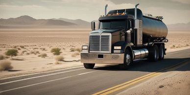 Hauls condensate, crude oil, water, and chemicals safely. Equipment and drivers ensure precision.