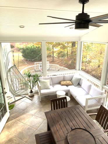 3 Season Porch, Covered Patio, Screened-in Porch