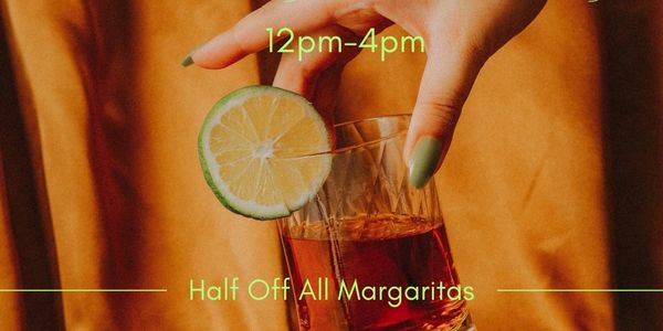 Start the week off right with a $5 #margarita 😍🙌🏼 Tag a friend and join  us for #happyhour all day 🔥