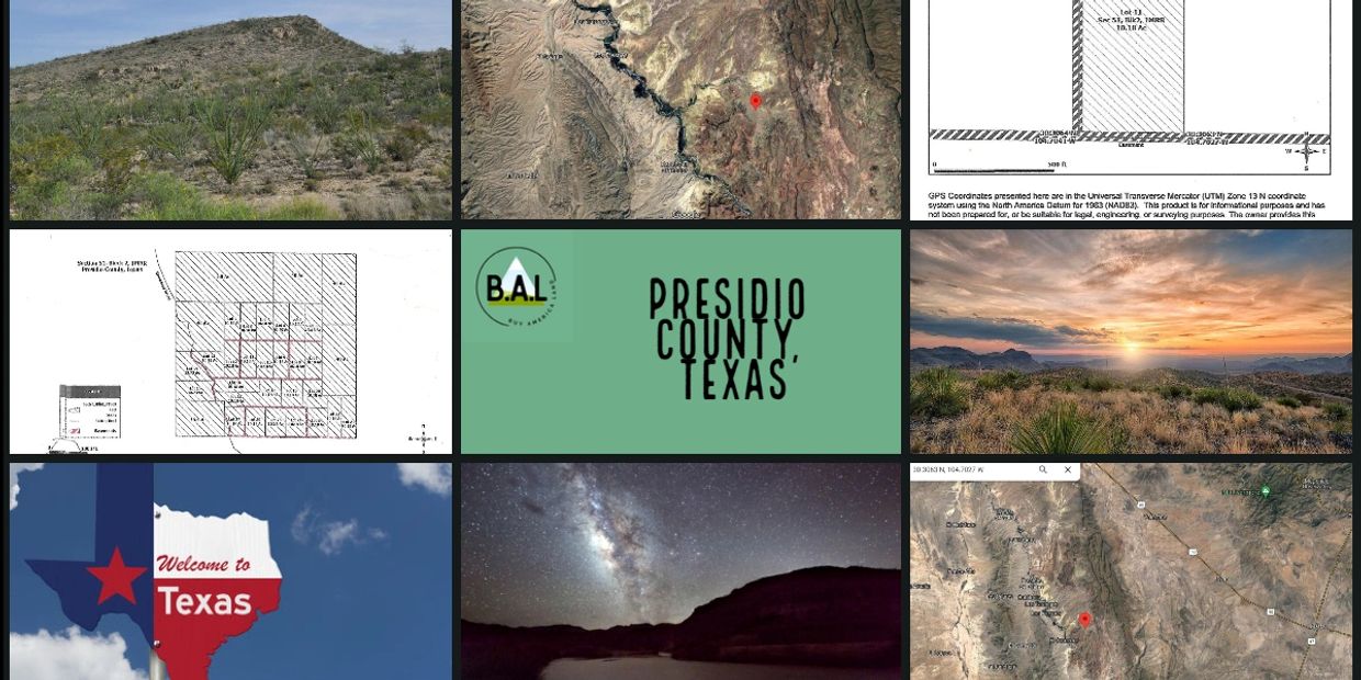 presidio county image collage