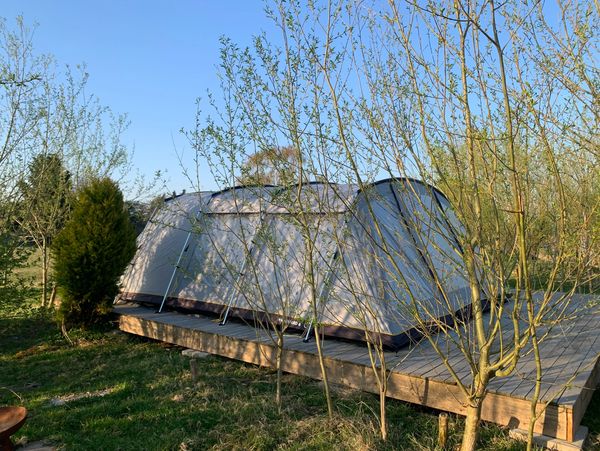 One of our large family tents new for 2025