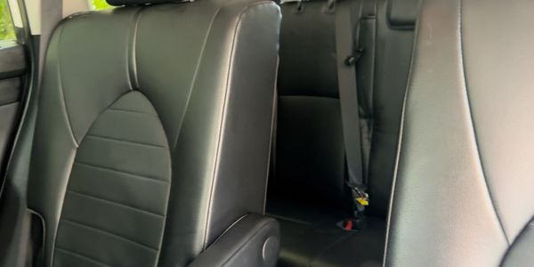 Perfectly clean seats Toyota highlander leather care ceramic coating conditioner pet hair removal