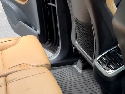 Interior detail from Driveway Dazzle Auto Detailing in North Yarmouth, Maine. Clean seats and mats. 