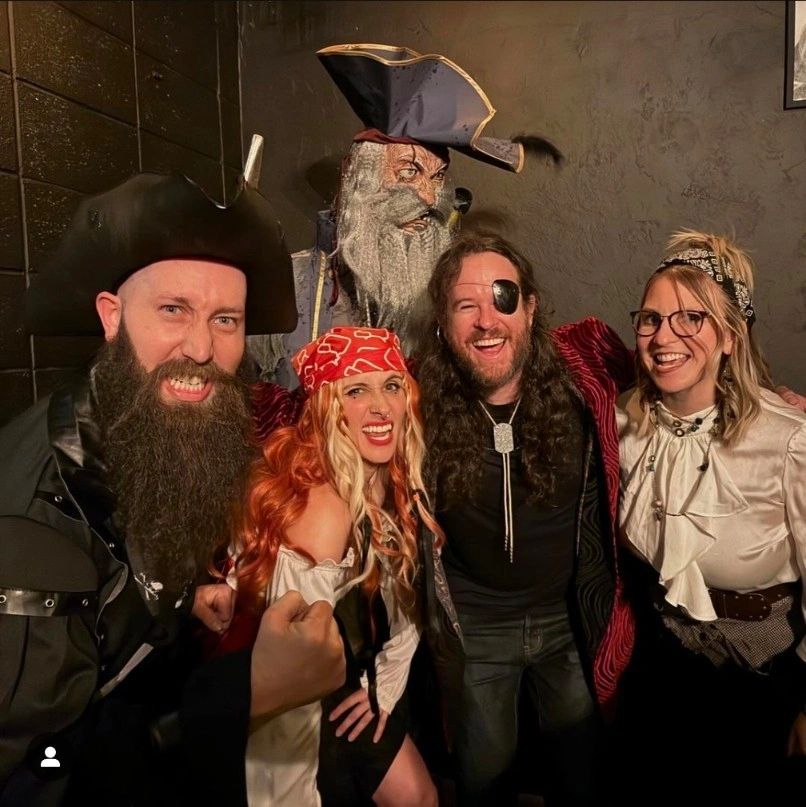 Brown Beard Brewing community event at Boise craft brewery. Prarte night!