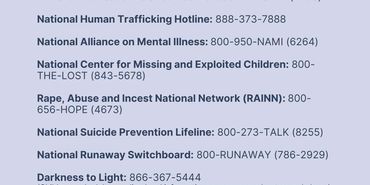 Resources Needed
