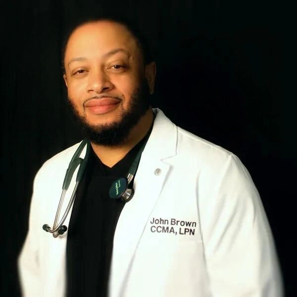 black male nurse, black male provider, black doctor