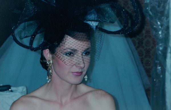 Rising night worn by Neza Zivkovic. Australian Gown Of The Year 1992