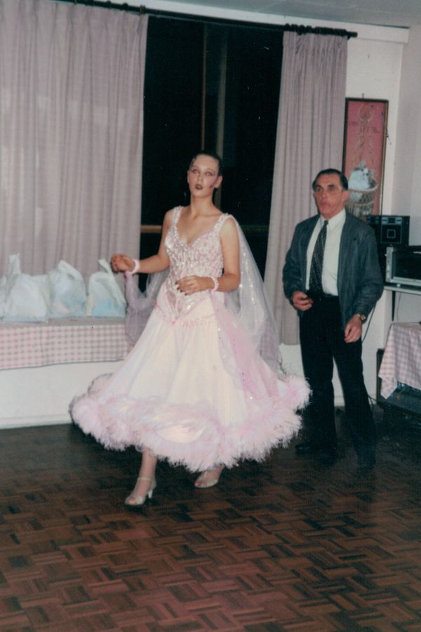 Helen Bateman wearing Imagination at Wendon Dance Studio