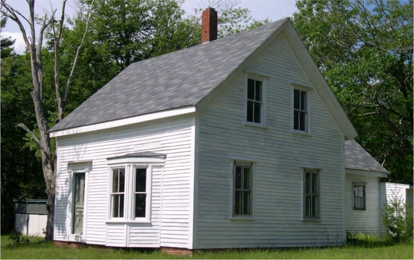 Lily-Wade historic house Swan Island Richmond Maine.  Conserve, Preserve