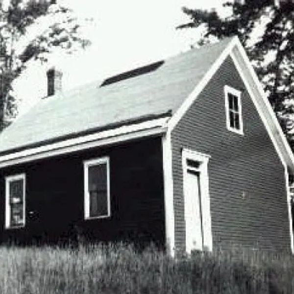 School house on Swan Island Richmond Maine