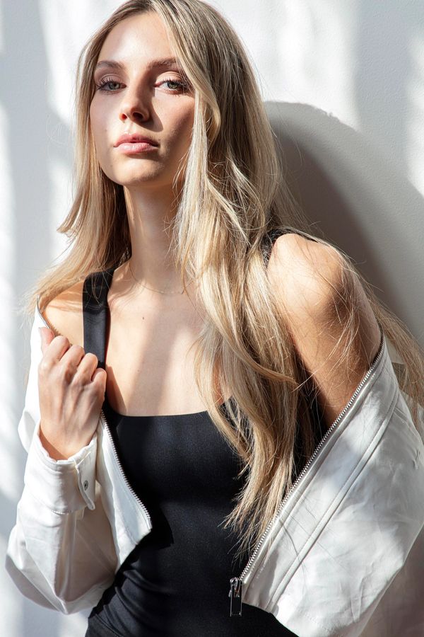 Fashion portrait natural light studio easthampton ma lifestyle photography