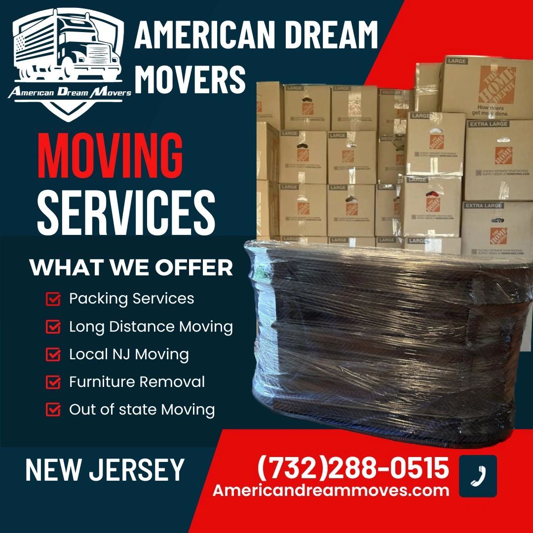 Furniture, Moving Services NJ