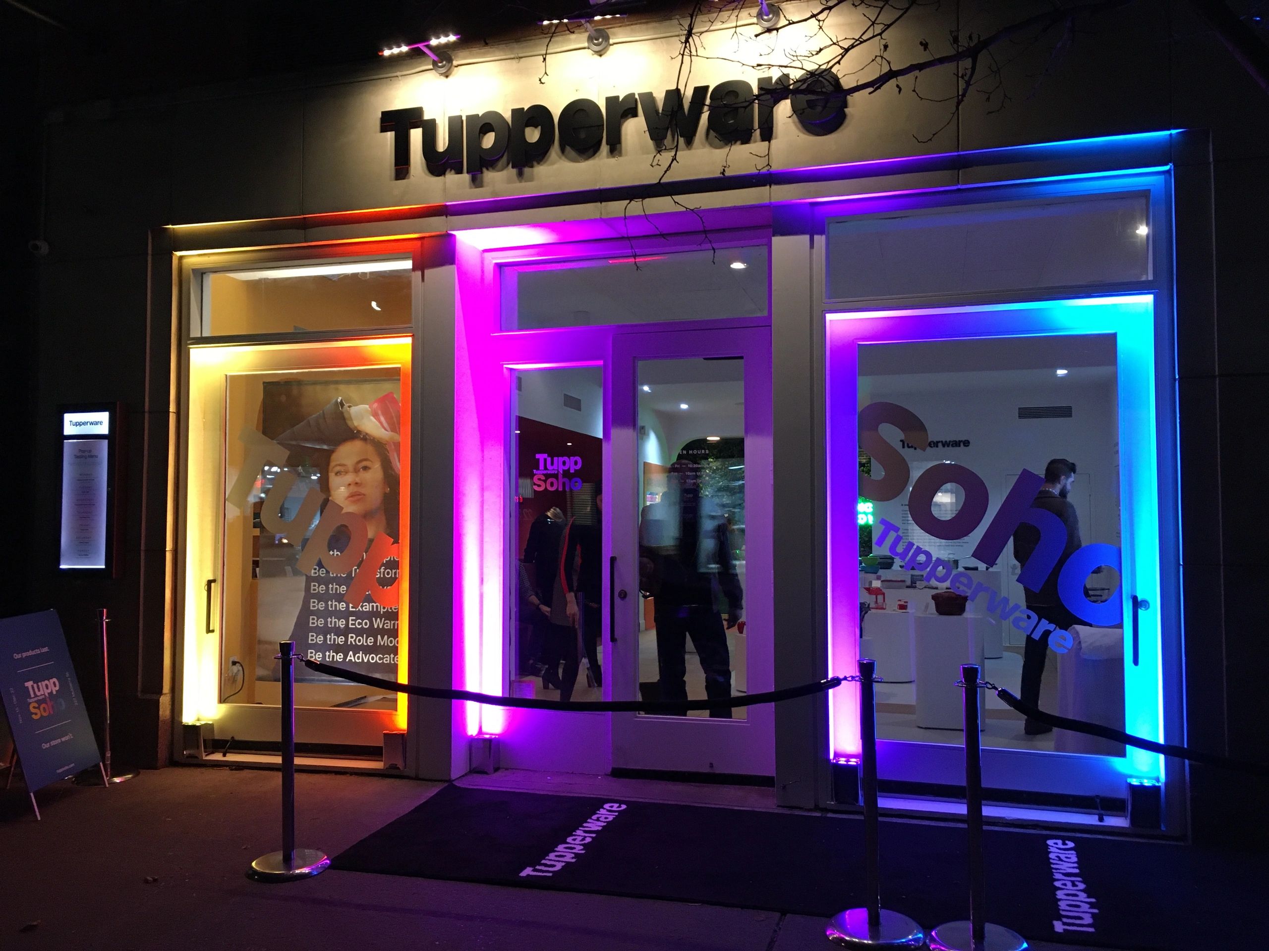 Tupperware Pop-up, Soho, NY