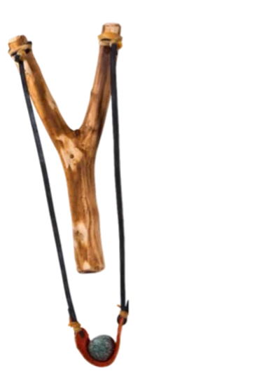 Wooden slingshot