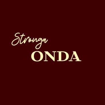 Text 'Stronga ONDA' on dark red background.