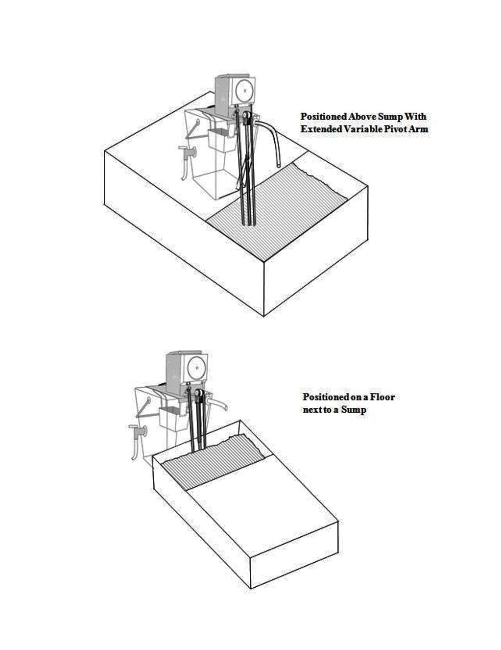 Sump Top and Sump Side Applications
