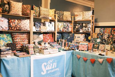 Sazzi Creations Stall display