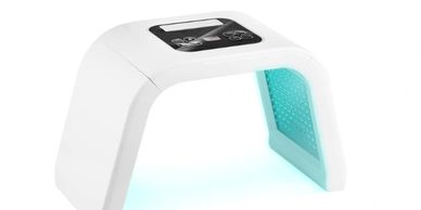 A white LED nail lamp with a digital display.