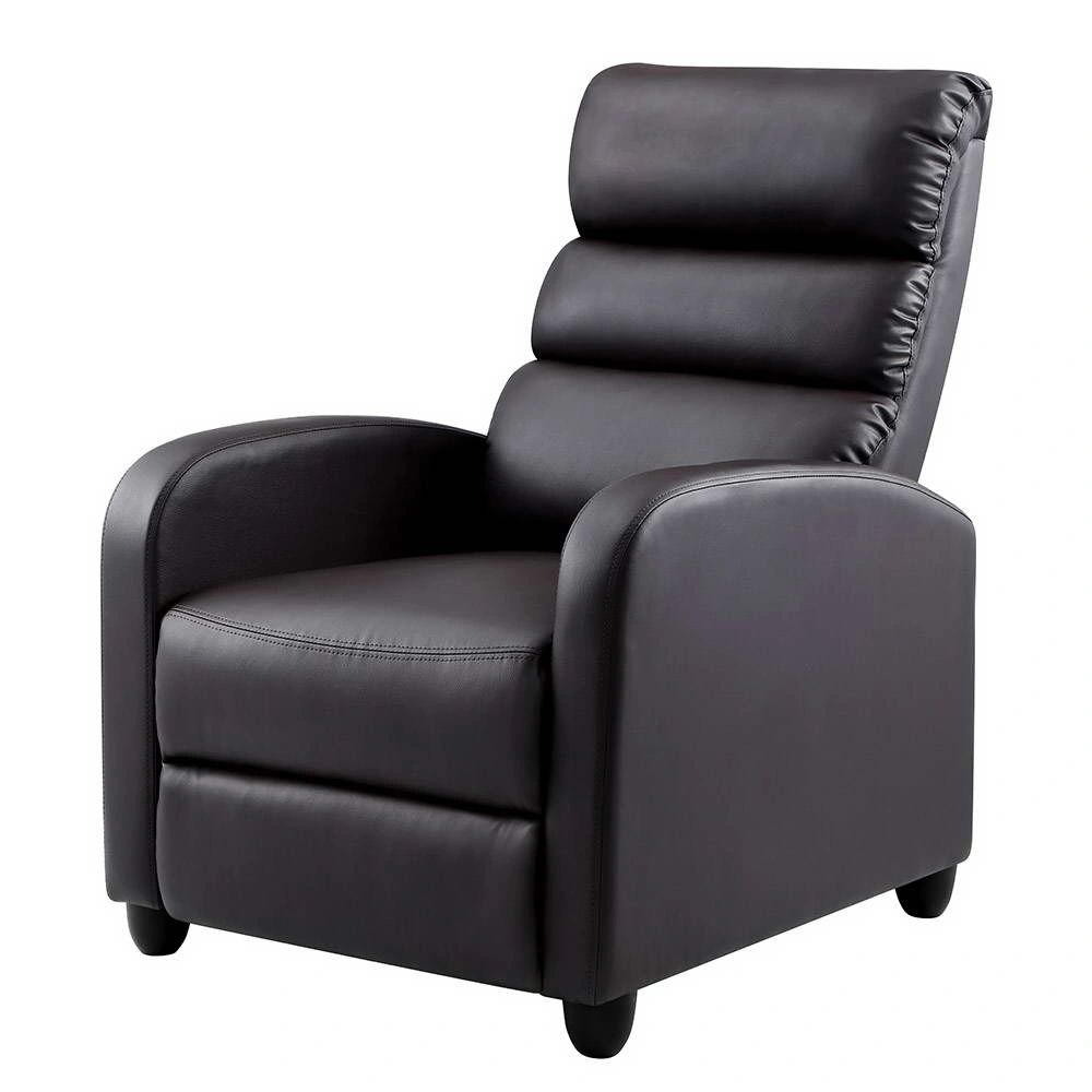Luxury Leather Recliner Chair Brown