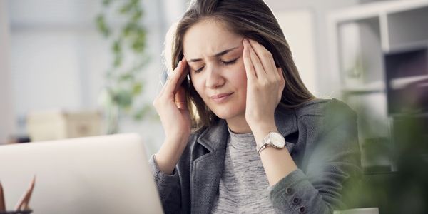 women with tension headache