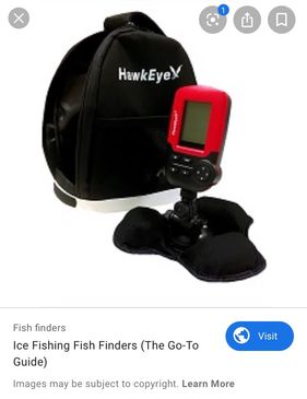 fish finder ice fishing flashers