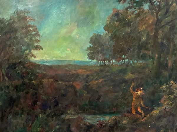 Vibrant fantasy world artwork created by painter Goran Medak.

